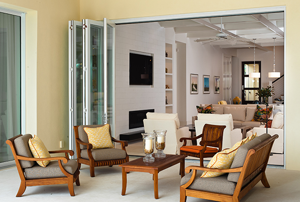 Folding Doors in House